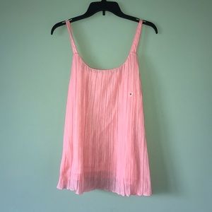 NY&Co Pink Flowing Rose Tank